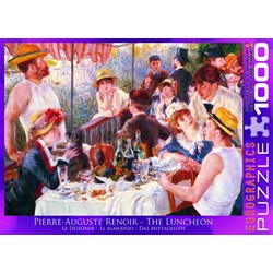 Eurographics (6000-2031) - Pierre-Auguste Renoir: "The Luncheon" - 1000 pezzi