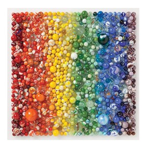 Chronicle Books / Galison (9780735351219) - "Rainbow Marbles" - 500 pezzi