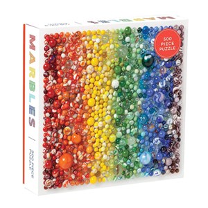 Chronicle Books / Galison (9780735351219) - "Rainbow Marbles" - 500 pezzi