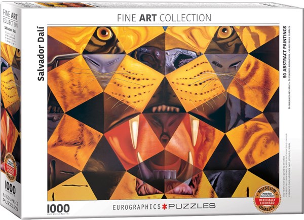 Eurographics (6000-0843) - Salvador Dali: "Fifty Abstract Paintings" - 1000 pezzi