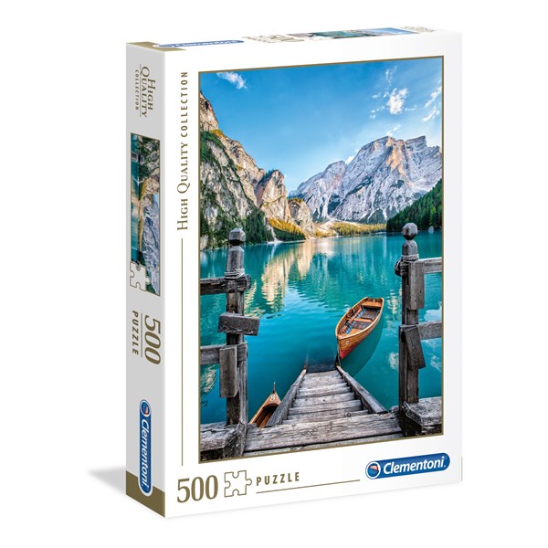 Clementoni (35039) - "Braies Lake" - 500 pezzi