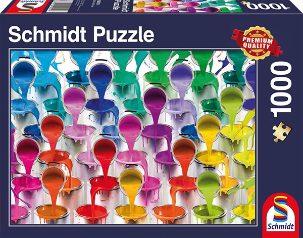 Schmidt Spiele (58219) - "Paint Bucket Waterfall" - 1000 pezzi