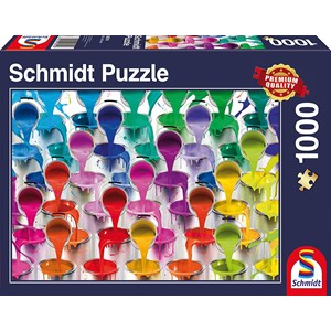 Schmidt Spiele (58219) - "Paint Bucket Waterfall" - 1000 pezzi