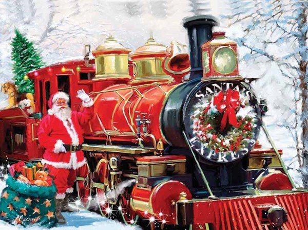 SunsOut (52740) - Richard Macneil: "Christmas Express" - 1000 pezzi