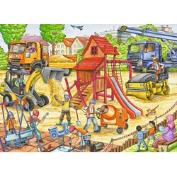 Ravensburger (09623) - "Building a Playground" - 60 pezzi