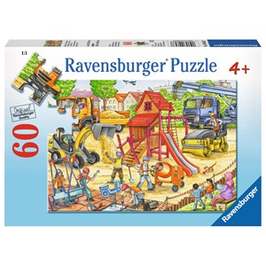 Ravensburger (09623) - "Building a Playground" - 60 pezzi