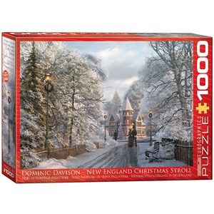 Eurographics (6000-0425) - Dominic Davison: "New England Christmas Stroll" - 1000 pezzi