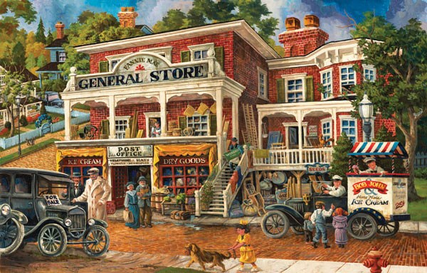 SunsOut (56073) - Tom Antonishak: "Fannie Mae's General Store" - 1000 pezzi