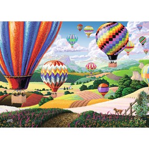 Ravensburger (14871) - Joseph Burgess: "Brilliant Balloons" - 500 pezzi