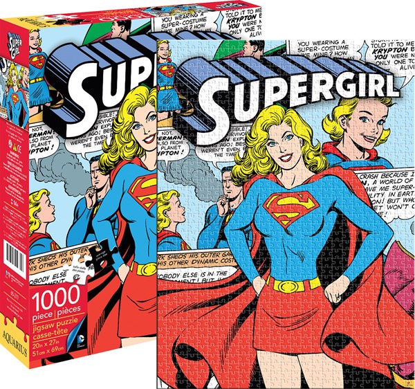 Aquarius (65277) - "DC Comics Super Girl" - 1000 pezzi