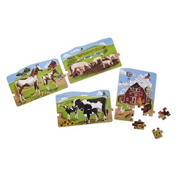 Melissa and Doug (8912) - "Farm" - 24 pezzi