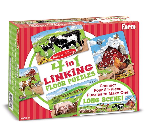 Melissa and Doug (8912) - "Farm" - 24 pezzi