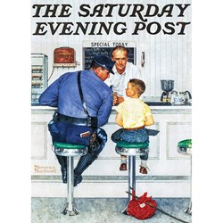 MasterPieces (71408) - Norman Rockwell: "The Runaway, The Saturday Evening Post" - 1000 pezzi