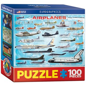 Eurographics (8104-0086) - "Airplanes" - 100 pezzi