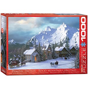 Eurographics (6000-0426) - Dominic Davison: "Rocky Mountain Christmas" - 1000 pezzi