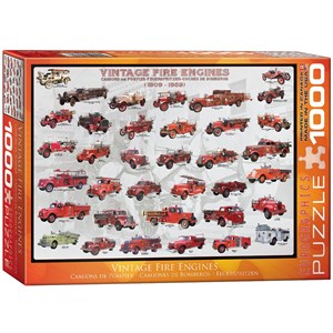 Eurographics (6000-0239) - "Vintage Fire Engines" - 1000 pezzi