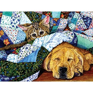 SunsOut (52387) - Jeanette Fournier: "Quilted Comfort" - 500 pezzi