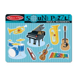 Melissa and Doug (732) - "Musical Instruments" - 8 pezzi