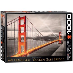 Eurographics (6000-0663) - "San Francisco Golden Gate Bridge" - 1000 pezzi