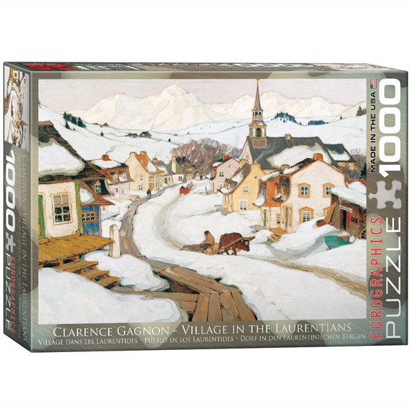 Eurographics (6000-7183) - "Village in the Laurentians" - 1000 pezzi
