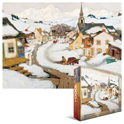 Eurographics (6000-7183) - "Village in the Laurentians" - 1000 pezzi