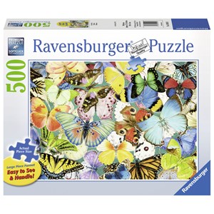 Ravensburger (14919) - "Butterflies" - 500 pezzi