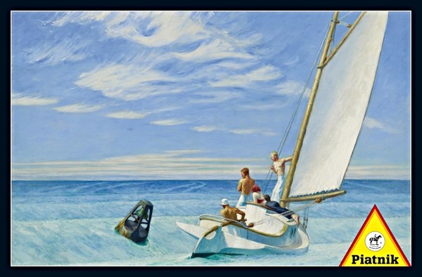 Piatnik (538643) - Edward Hopper: "Ground Swell" - 1000 pezzi