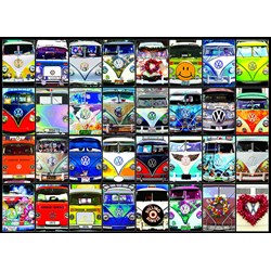 Eurographics (6000-0870) - "VW Cool Faces" - 1000 pezzi