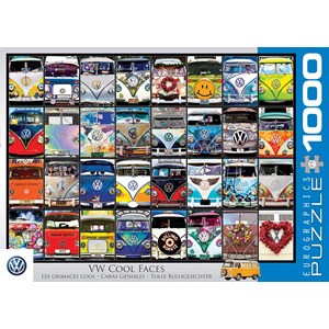 Eurographics (6000-0870) - "VW Cool Faces" - 1000 pezzi
