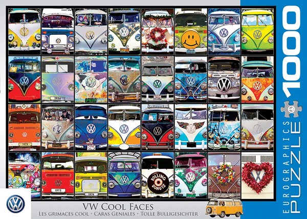 Eurographics (6000-0870) - "VW Cool Faces" - 1000 pezzi