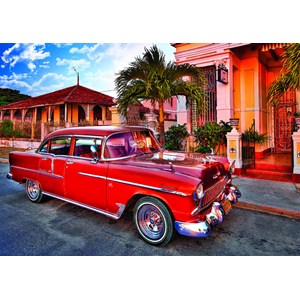 Trefl (103540) - "Chevrolet Bel Air Oldtimer, Cuba" - 1000 pezzi