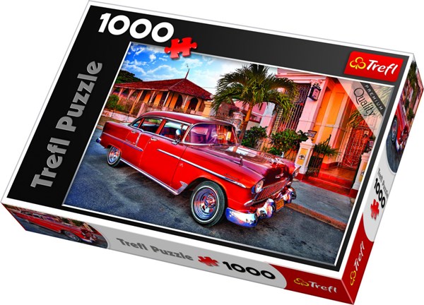 Trefl (103540) - "Chevrolet Bel Air Oldtimer, Cuba" - 1000 pezzi