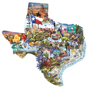SunsOut (95373) - Lori Schory: "Welcome to Texas!" - 1000 pezzi