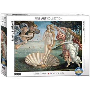 Eurographics (6000-5001) - Sandro Botticelli: "Birth of Venus" - 1000 pezzi