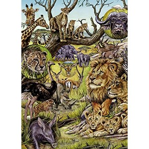 Heye (29661) - M. Wieczorek: "Savannah" - 1000 pezzi