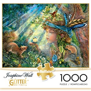 Buffalo Games (11727) - Josephine Wall: "Nature Boy (Glitter Edition)" - 1000 pezzi