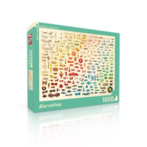 New York Puzzle Co (CO121) - "Barrette Collection" - 1000 pezzi