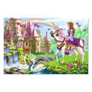 Melissa and Doug (4427) - "Fairy Tale Castle" - 48 pezzi