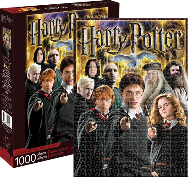Aquarius (65291) - "Harry Potter Collage" - 1000 pezzi