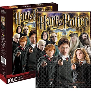 Aquarius (65291) - "Harry Potter Collage" - 1000 pezzi