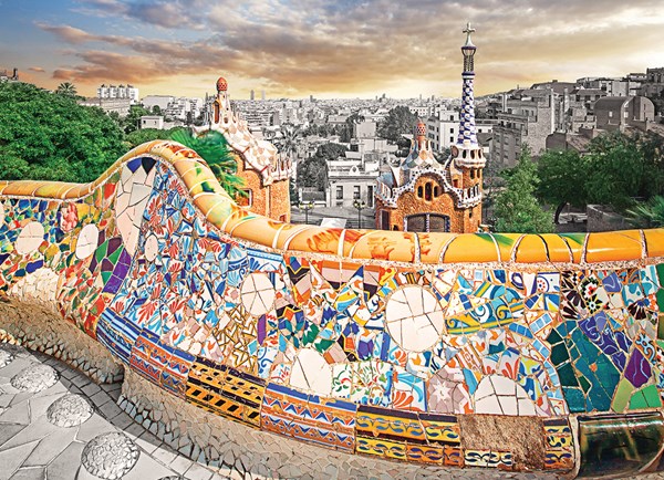 Eurographics (6000-0768) - "Park Guell, Barcelona" - 1000 pezzi