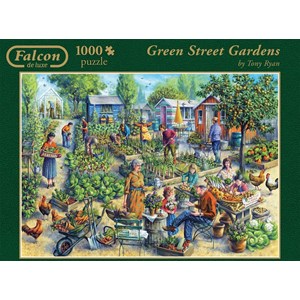 Falcon (11081) - "Green Street Gardens" - 1000 pezzi