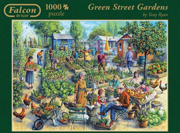 Falcon (11081) - "Green Street Gardens" - 1000 pezzi