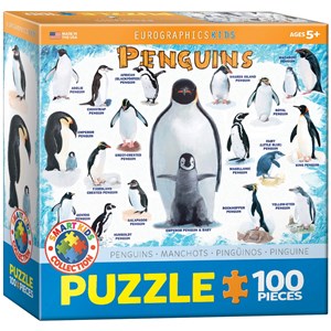 Eurographics (6100-0044) - "Penguins" - 100 pezzi