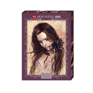 Heye (29430) - Victoria Francés: "Dark Rose" - 1000 pezzi