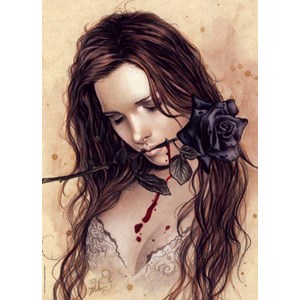 Heye (29430) - Victoria Francés: "Dark Rose" - 1000 pezzi
