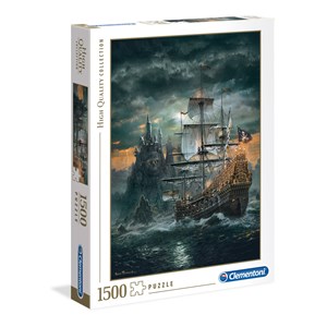 Clementoni (31682) - "The Pirate Ship" - 1500 pezzi