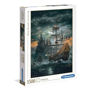 Clementoni (31682) - "The Pirate Ship" - 1500 pezzi