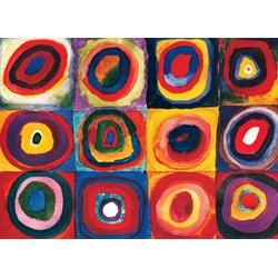 Eurographics (6000-1323) - Vassily Kandinsky: "Colour Study of Squares" - 1000 pezzi