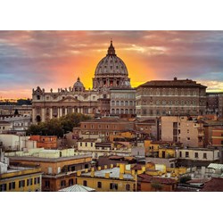Clementoni (39341) - "Rome at the Sunset" - 1000 pezzi